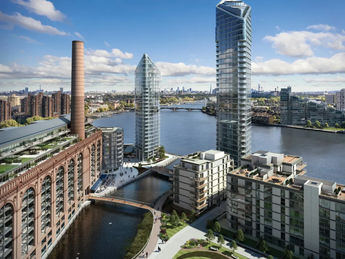 A spectacular four-bedroom lateral apartment situated on the 34th floor of an iconic London landmark