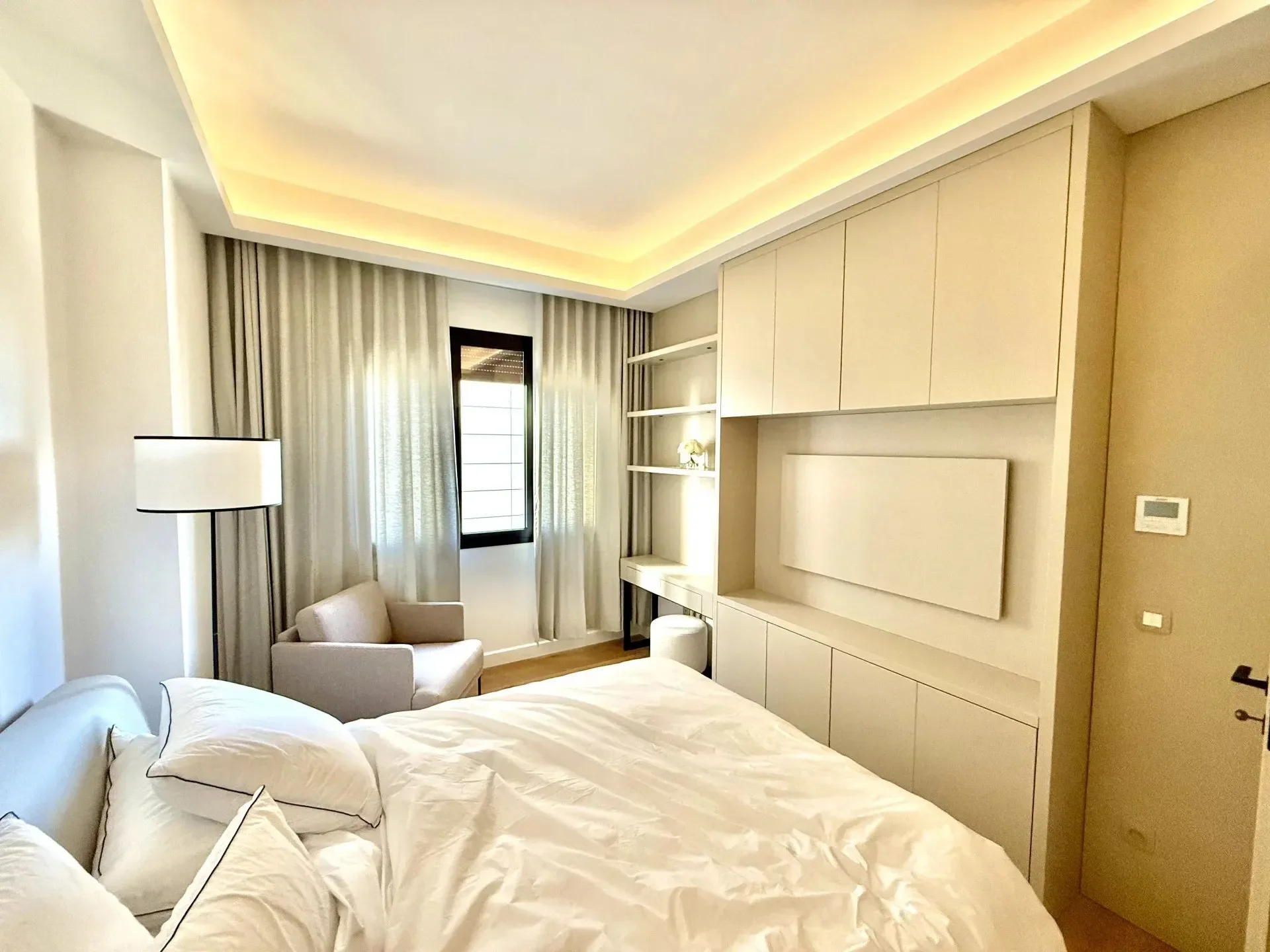 Monte-Carlo - 2 bedrooms-apartment renovated with a view on the Port Hercule