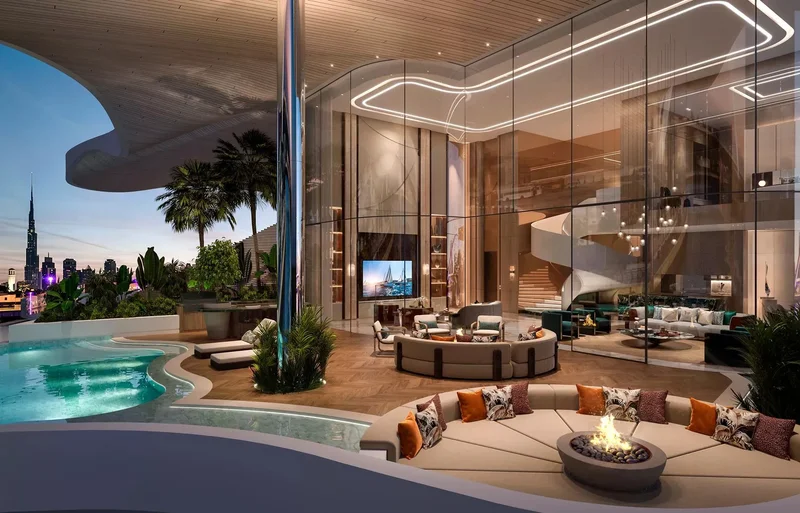 Amazing Penthouse | Prestigious Waterfront Residential Complex in Safa Park | 0% Fees