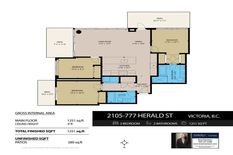 2105-777 Herald Steet, Victoria, BC V8W 1S5, Victoria, British Columbia, Canada. - Photo 52