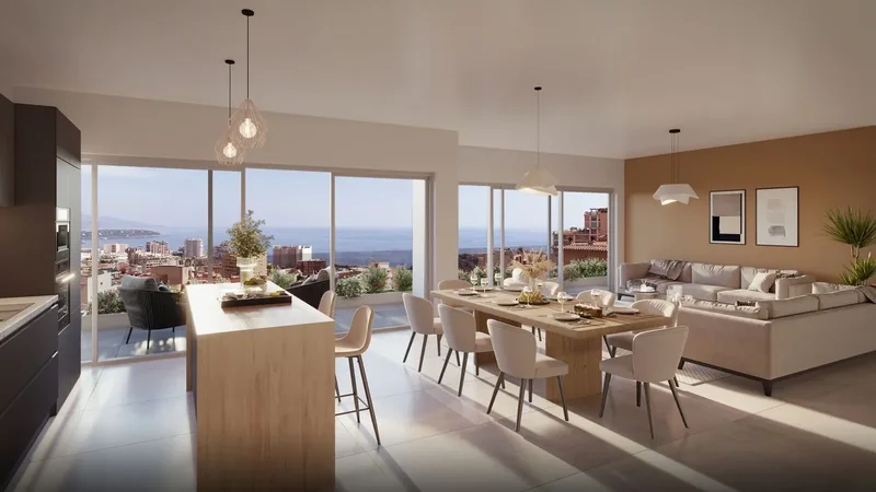 Luxury penthouse with sea views and 200m2 roof terrasse