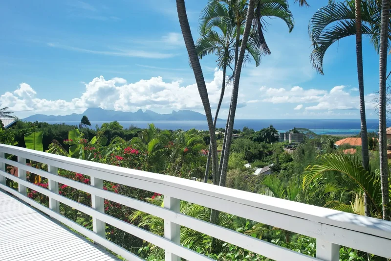 Tahiti Punaauia Tropical And Authentic Villa