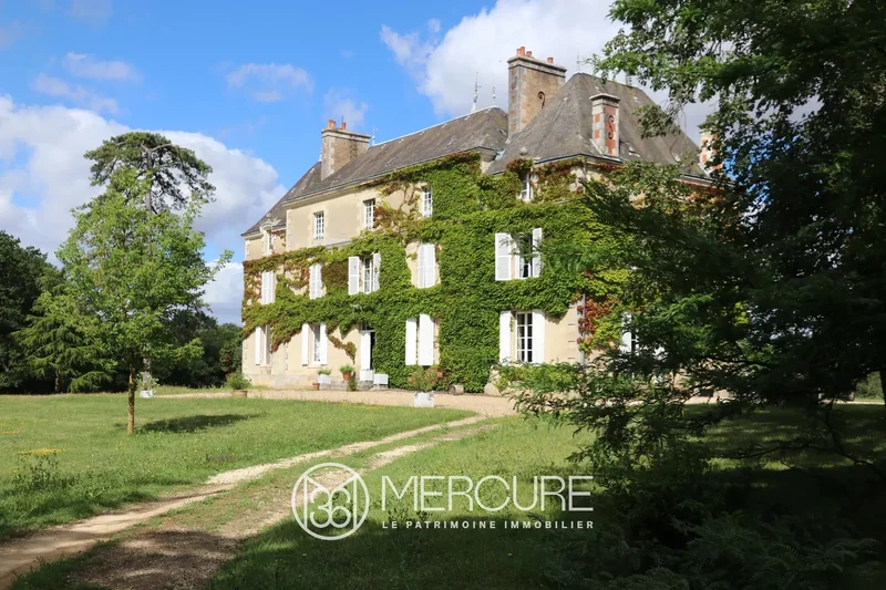 19th C. CHATEAU WITH OUTBUILDINGS