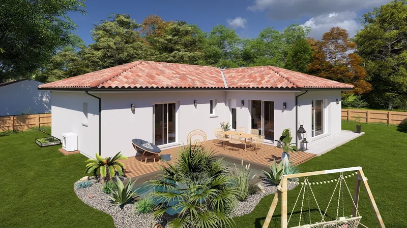 Maison neuve 3 chambres à Moliets