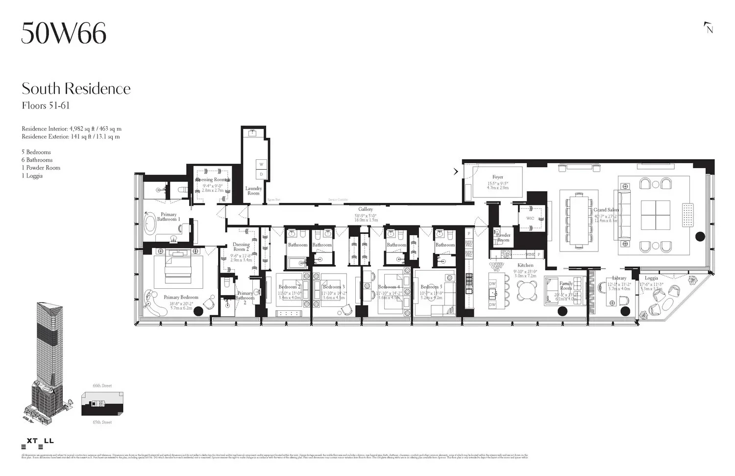 50 WEST 66TH STREET, 50 W 66TH ST, New York, New York, United States. - Photo 9