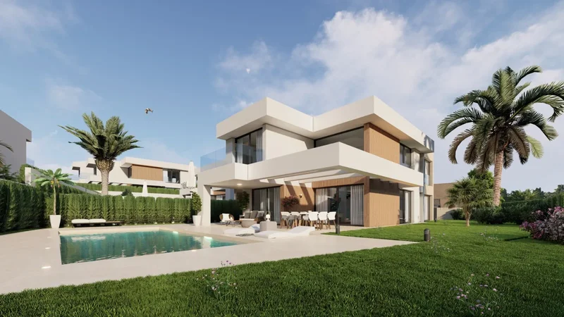 Luxury Modern Villas Just 150m from the Beach