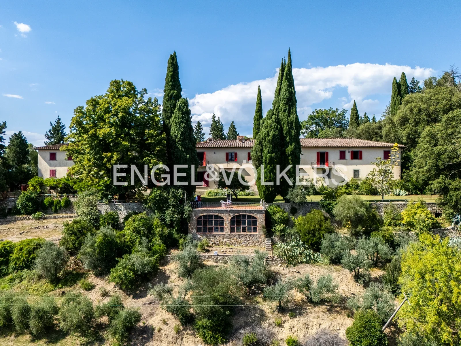 Historic Estate Near Florence with Vineyards & Olive Groves