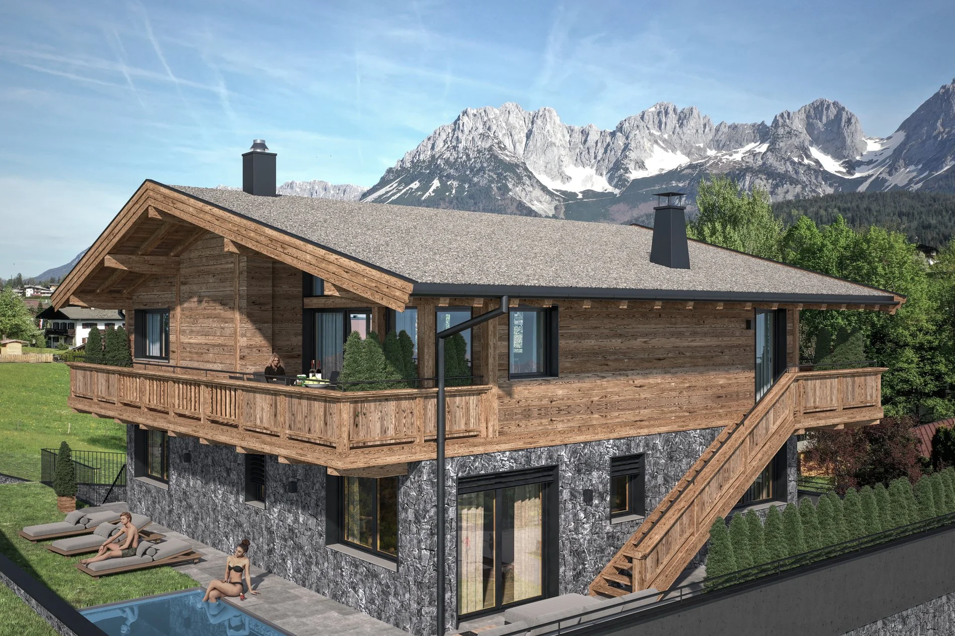Dorfstrasse, Going am Wilden Kaiser, Tyrol, Austria. - Photo 5