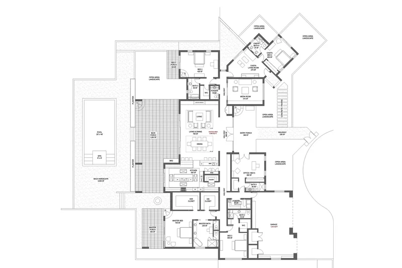 298 Brownell Howland , Santa Fe, NM 87501, Santa Fe, New Mexico, United States. - Photo 14