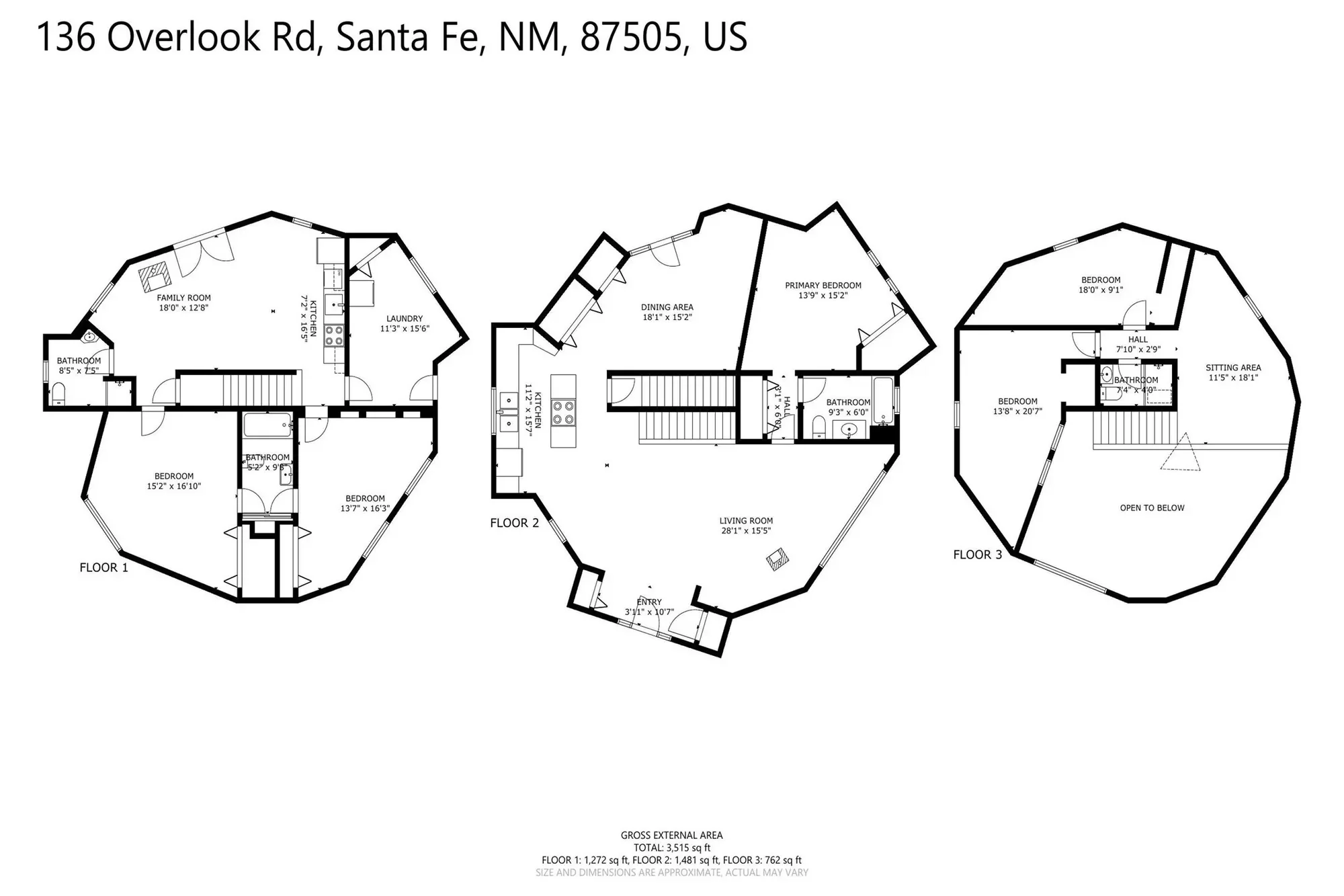 136 Overlook Road, Santa Fe, NM 87505, Santa Fe, New Mexico, United States. - Photo 47