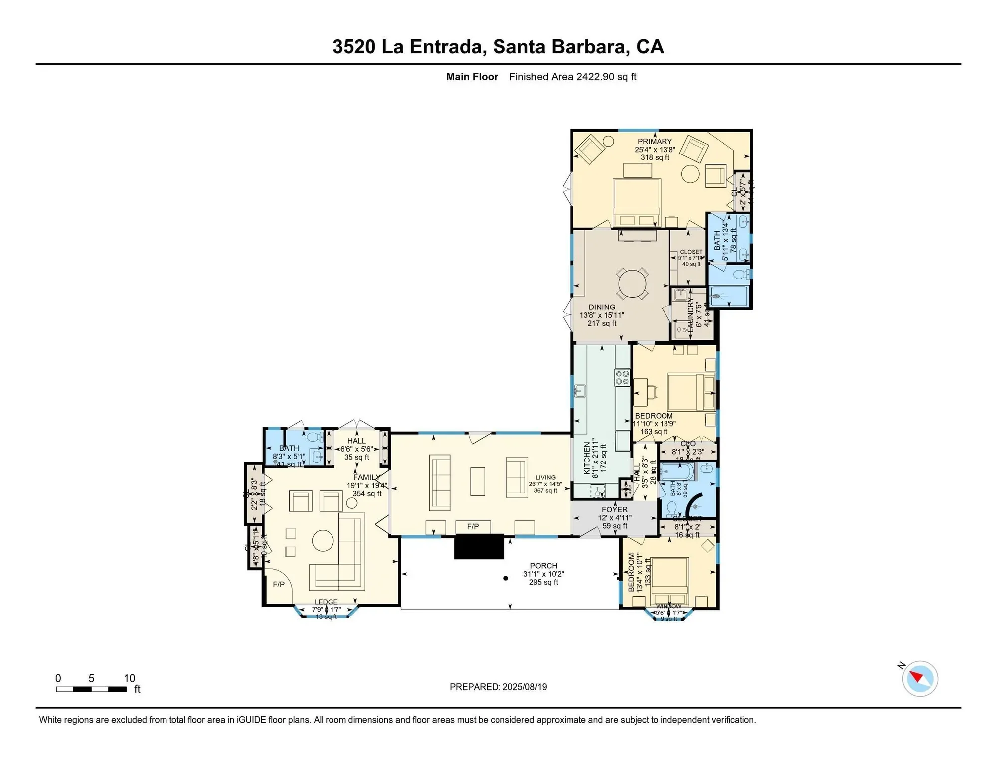 3520 La Entrada, Santa Barbara, California, United States. - Photo 26