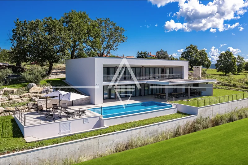 Istria, Grožnjan: Luxurious River Mirna And Sea View Villa