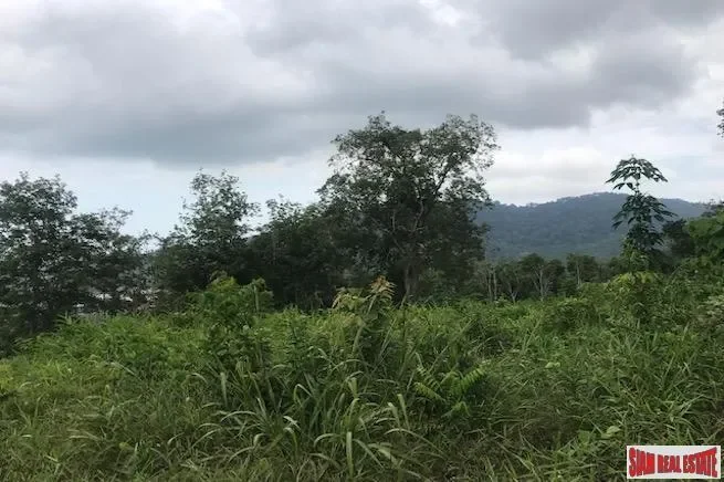 Large Hillside Land Plot with Sea Views of the Andaman East Coast in Koh Kaew
