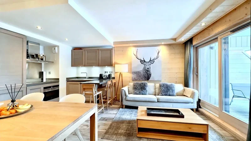Two-bedroom apartment in a prime location in Courchevel Moriond