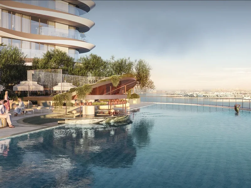 The Bristol by EMAAR I Premium Palm View Beachfront Apartment I High-End Luxury