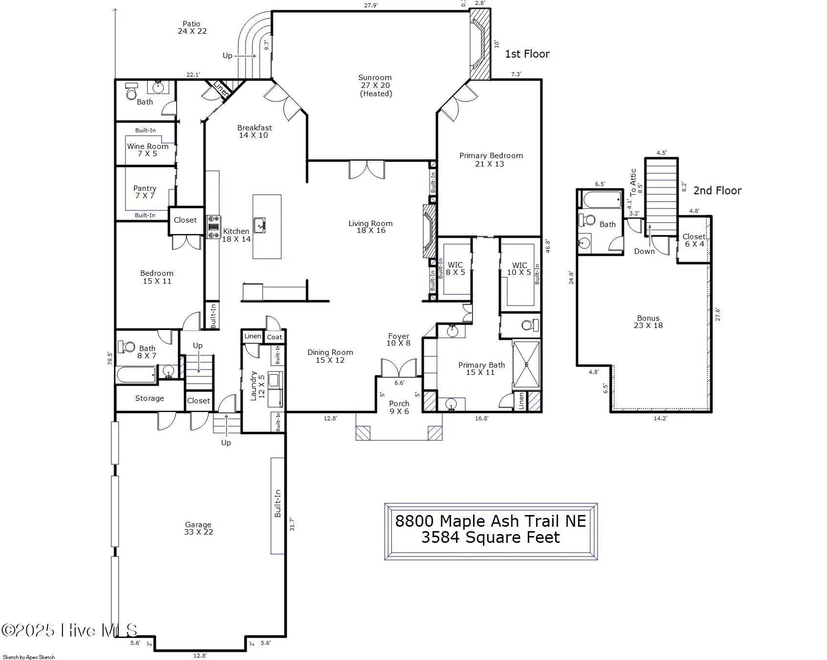 8800 Maple Ash Trail NE, Northwest, North Carolina, United States. - Hero Image