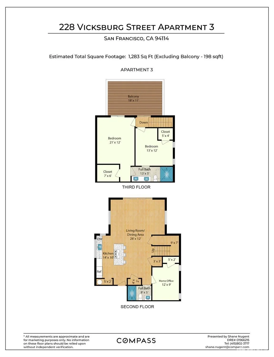 228 Vicksburg Street 3, San Francisco, California, United States. - Photo 1