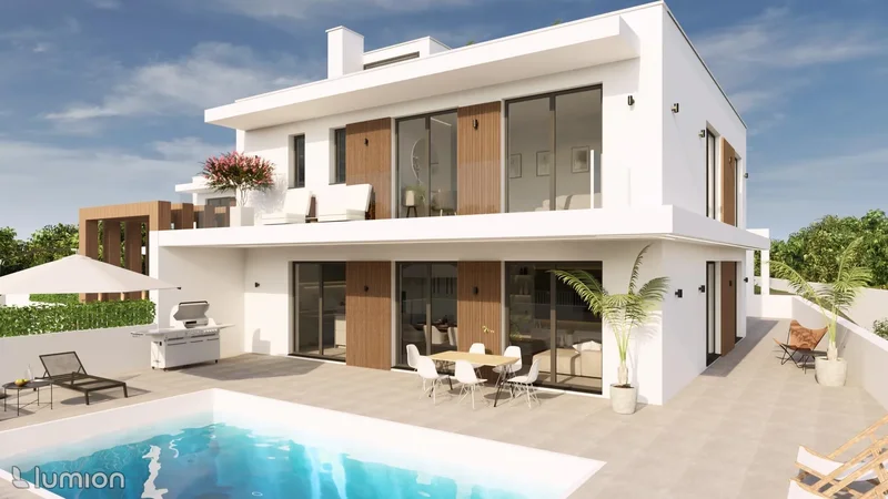 🏡 New On The Market! Three Luxury 4 Bedroom Villas With Private Pool In Almancil