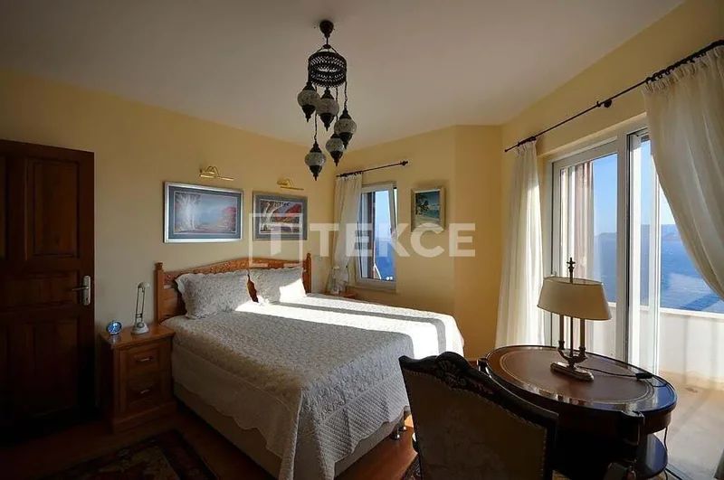 Stone Villa with Stunning Sea Views in Kaş, Antalya