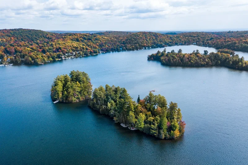 10 Île G Lac des 14 Îles, Saint-Hippolyte, Quebec, Canada. - Photo 47