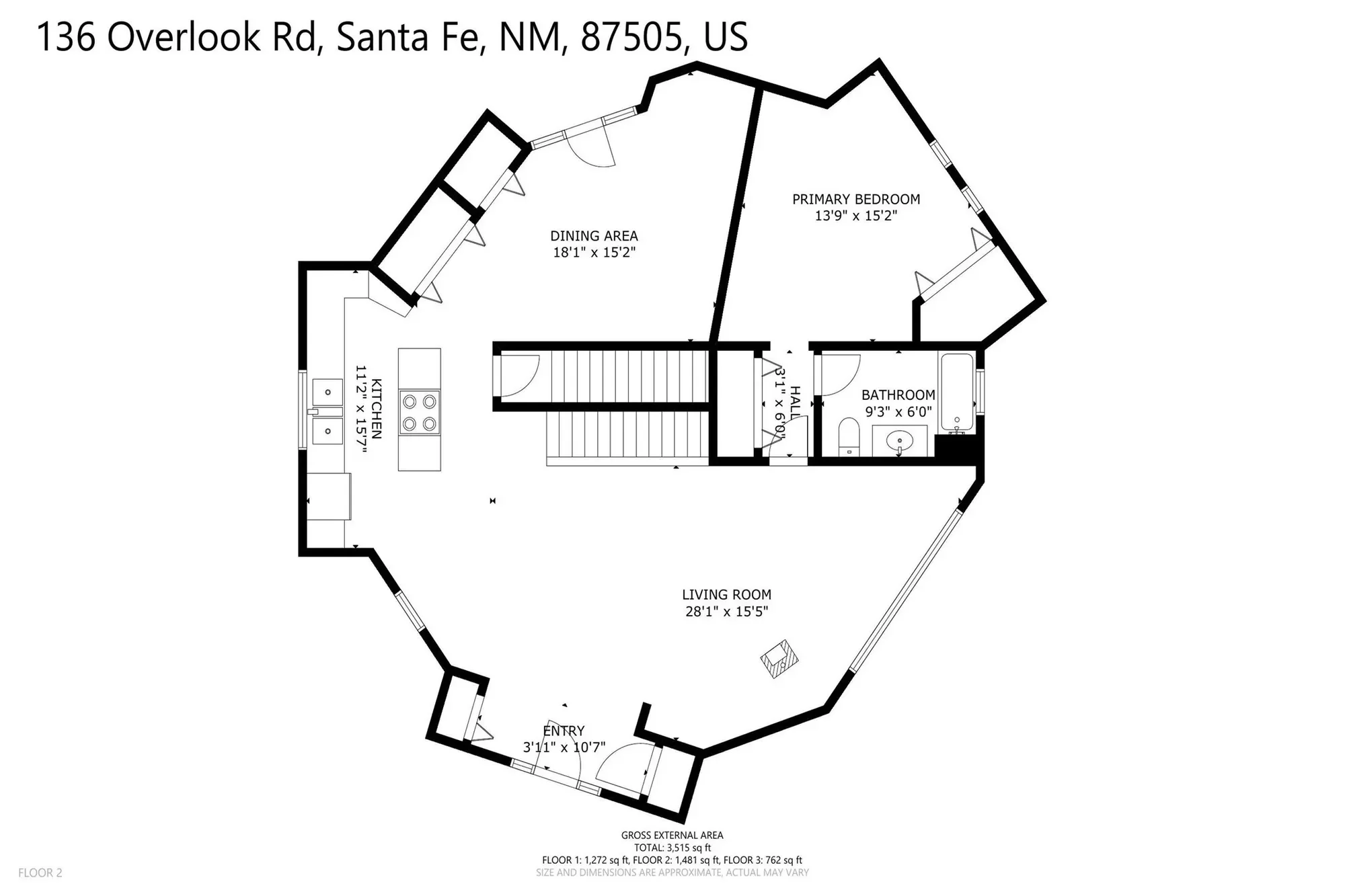 136 Overlook Road, Santa Fe, NM 87505, Santa Fe, New Mexico, United States. - Photo 40
