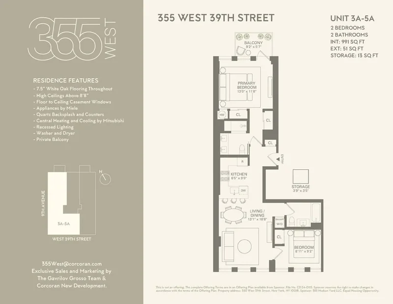 355 West 39th Street 4A, New York, NY 10018, New York, New York, United States. - Photo 6