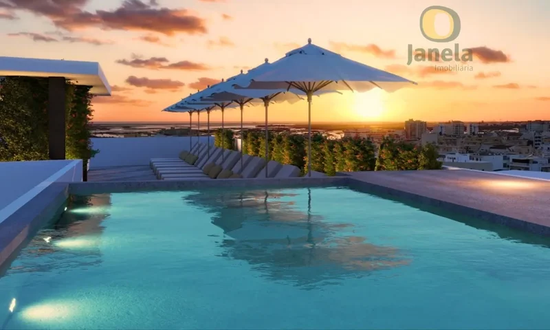 Wonderful flat under construction - 71.8 m2 terrace, 2 car parks and swimming pool