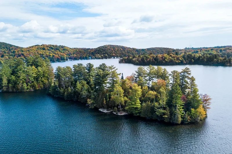 10 Île G Lac des 14 Îles, Saint-Hippolyte, Quebec, Canada. - Photo 49