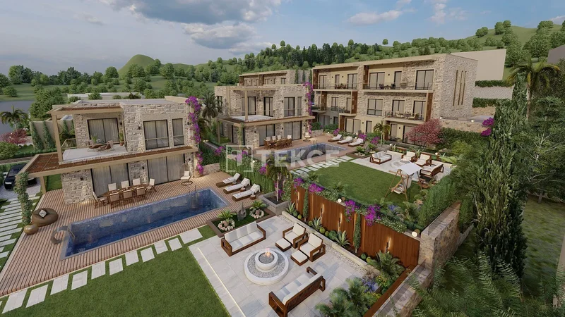 Seafront Detached Villas for Sale in Bodrum