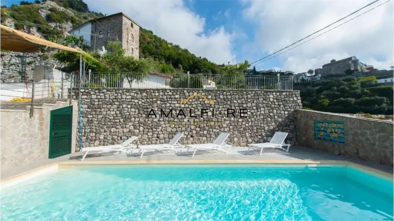 Indipendent House With Stunning View And Private Pool In Scala