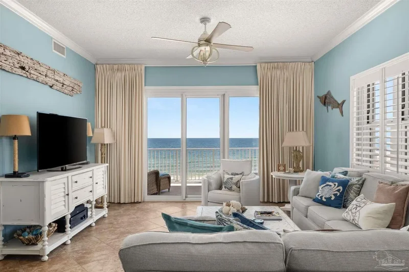 Serene Gulf Retreat with Wrap-Around Balcony