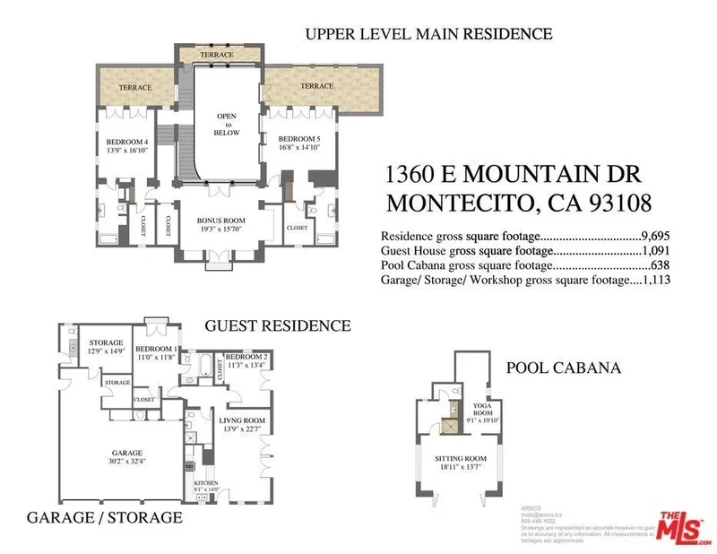 1360 E Mountain Drive, Montecito, California, United States. - Photo 34