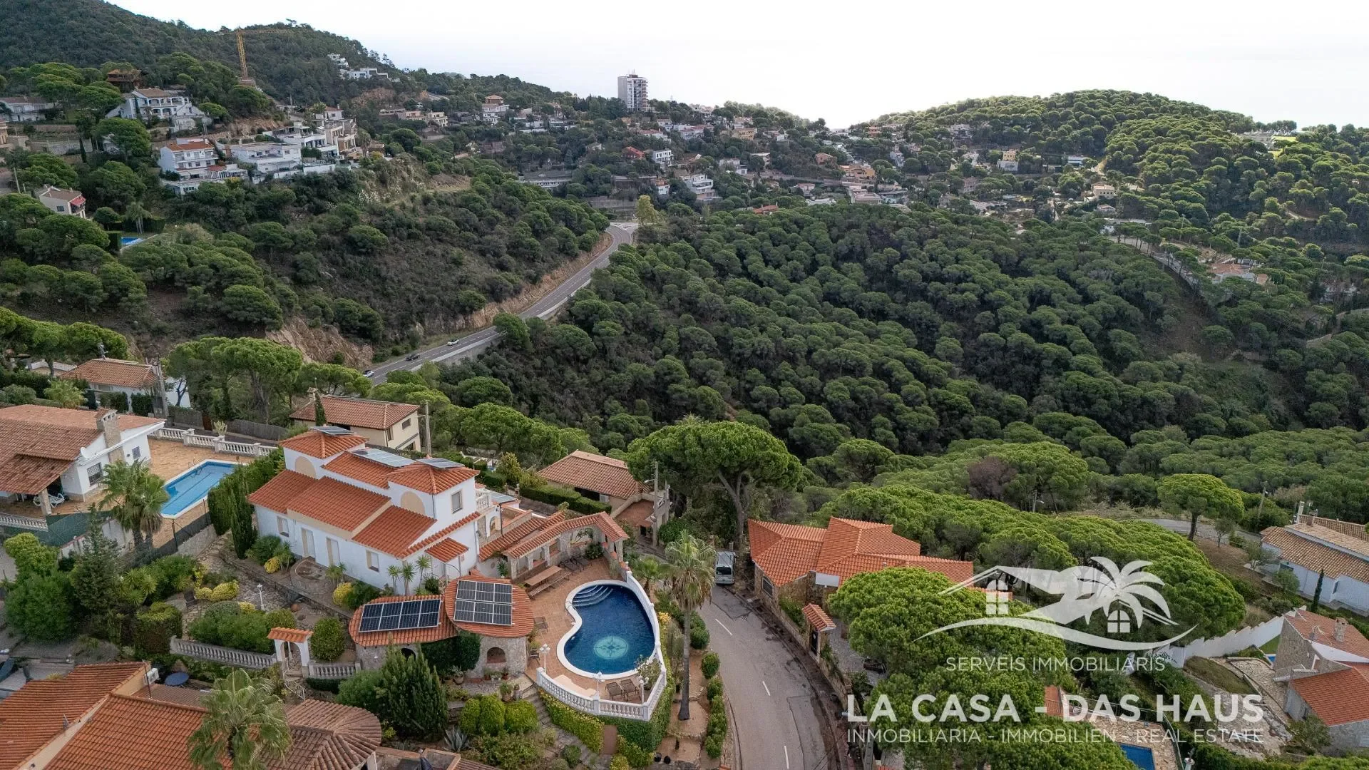 Large House With Spectacular Sea Views In Font De Sant Llorenç, Lloret De Mar