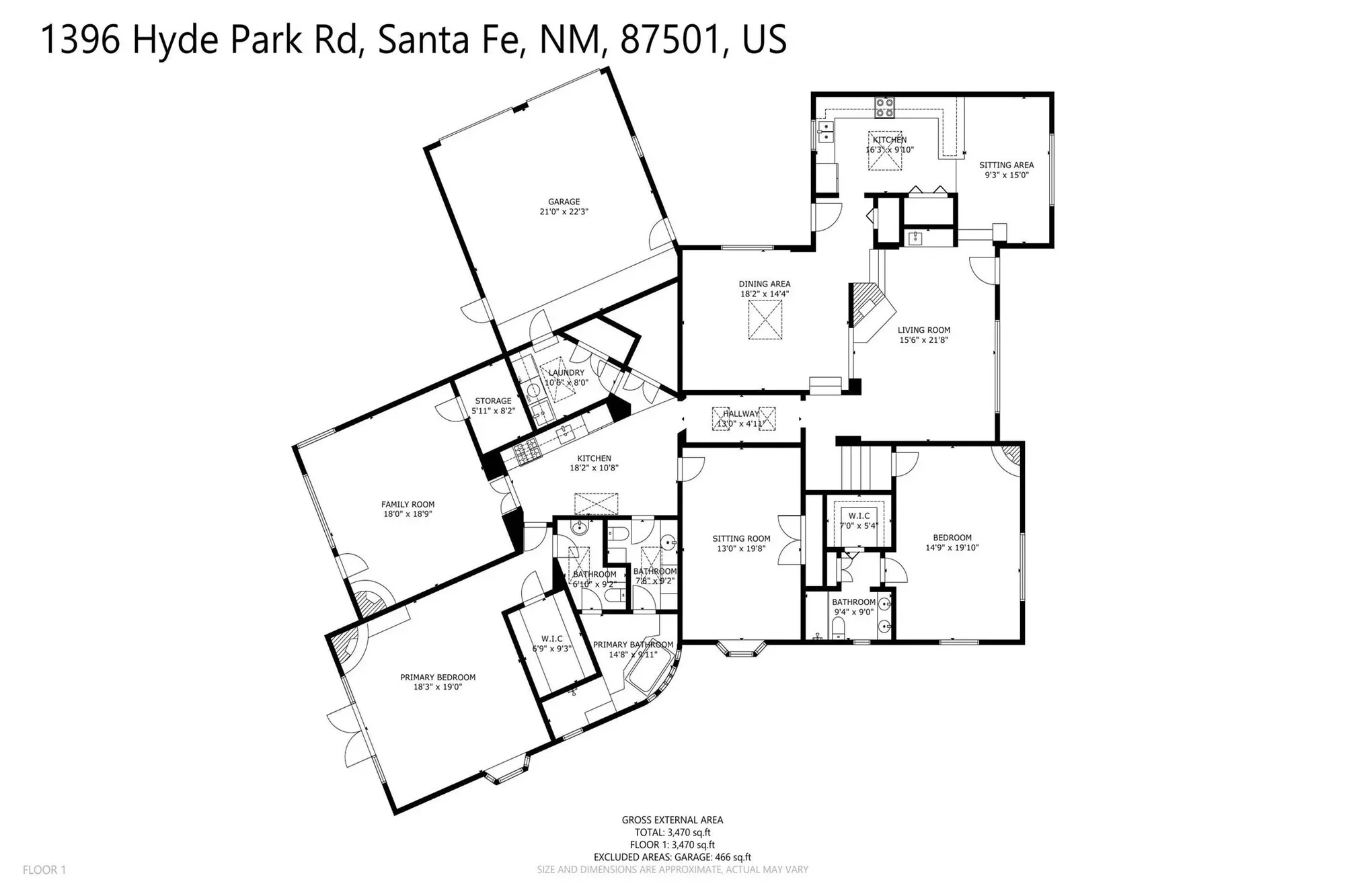 1396 Hyde Park Road , Santa Fe, NM 87501, Santa Fe, New Mexico, United States. - Photo 34