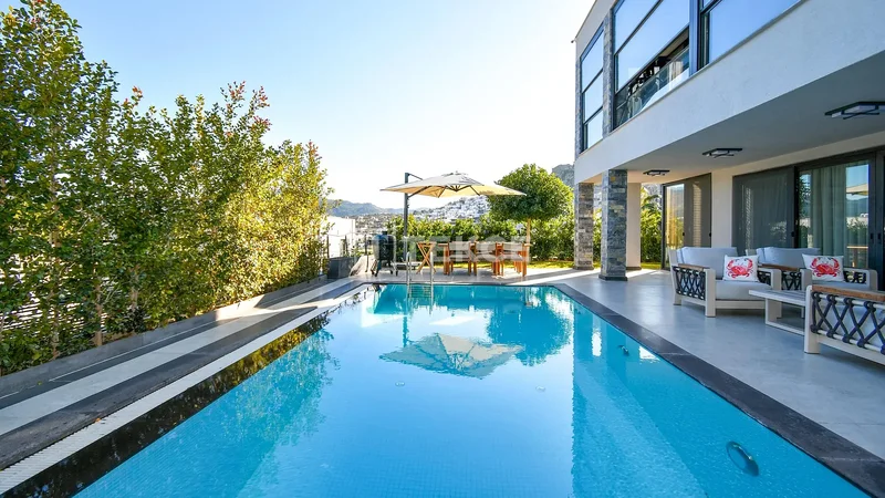 Ready to Move Stylish Villa with a Private Pool in Bodrum