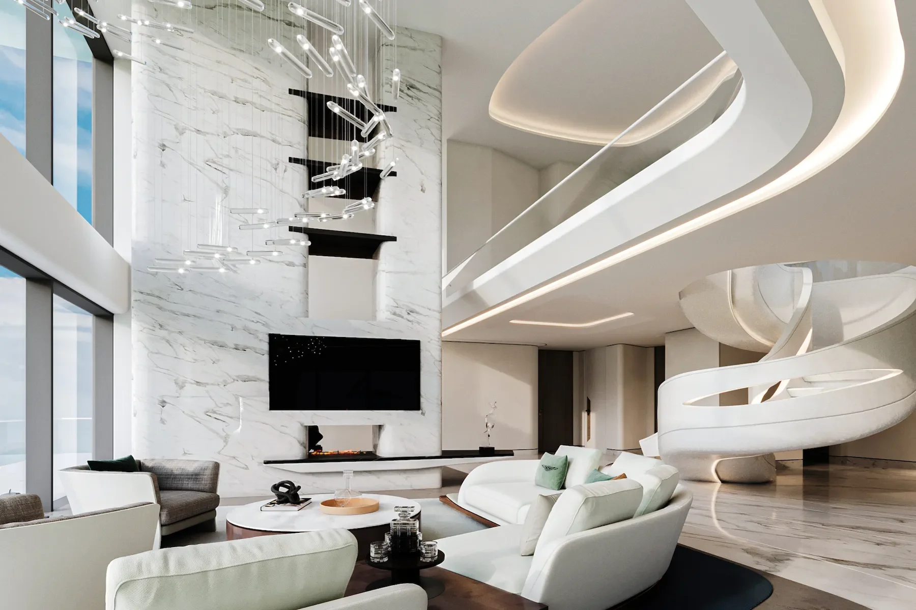 Ultra Luxurious Five-Bedroom Sky Villa | Limited Collection Masterpiece by Oceano, Al Marjan Island