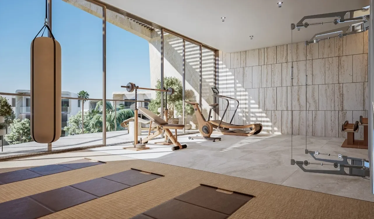 Knightsbridge, created by the British-born LEOS Dev., its first climate-adaptive wellness community.