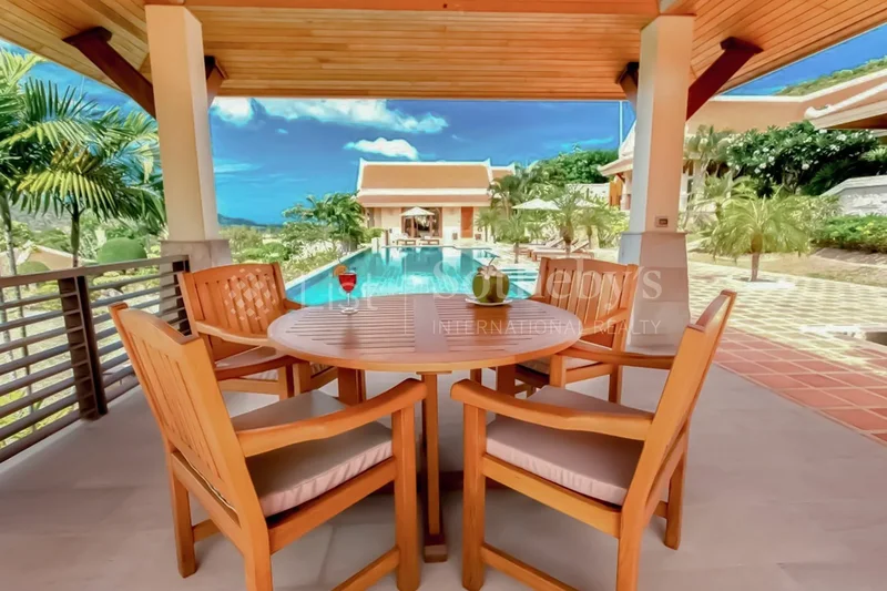 Villa Udorn Thara Timeless Thai Architecture with Panoramic Sea Views beside Elephant Sanctuary, Koh Samui, Ko Samui, 84 84320, Koh Samui, Surat Thani, Thailand. - Photo 16