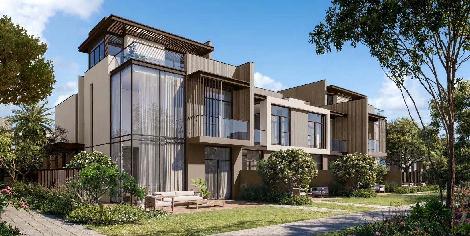 3-4 BR Townhouses at Villanova. Book with 10%. Price @ AED 2.6M-Live in Dubailand's La Tilia.