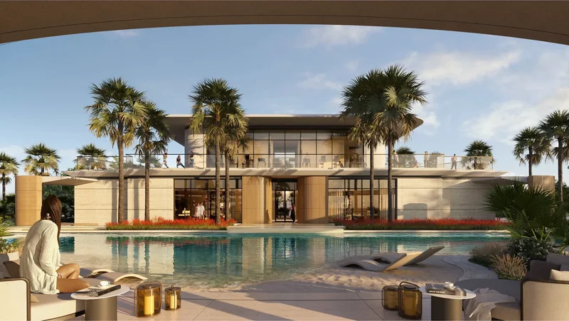 Breathtaking View of Dubai Skyline with Community Living filled with Amenities 