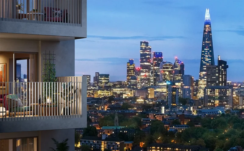 Modern Apartment with Panoramic Central London View