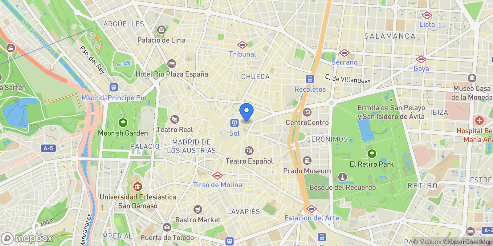Map showing Biniamar, Selva, BALEARES, Selva, Centro, Madrid, Spain.