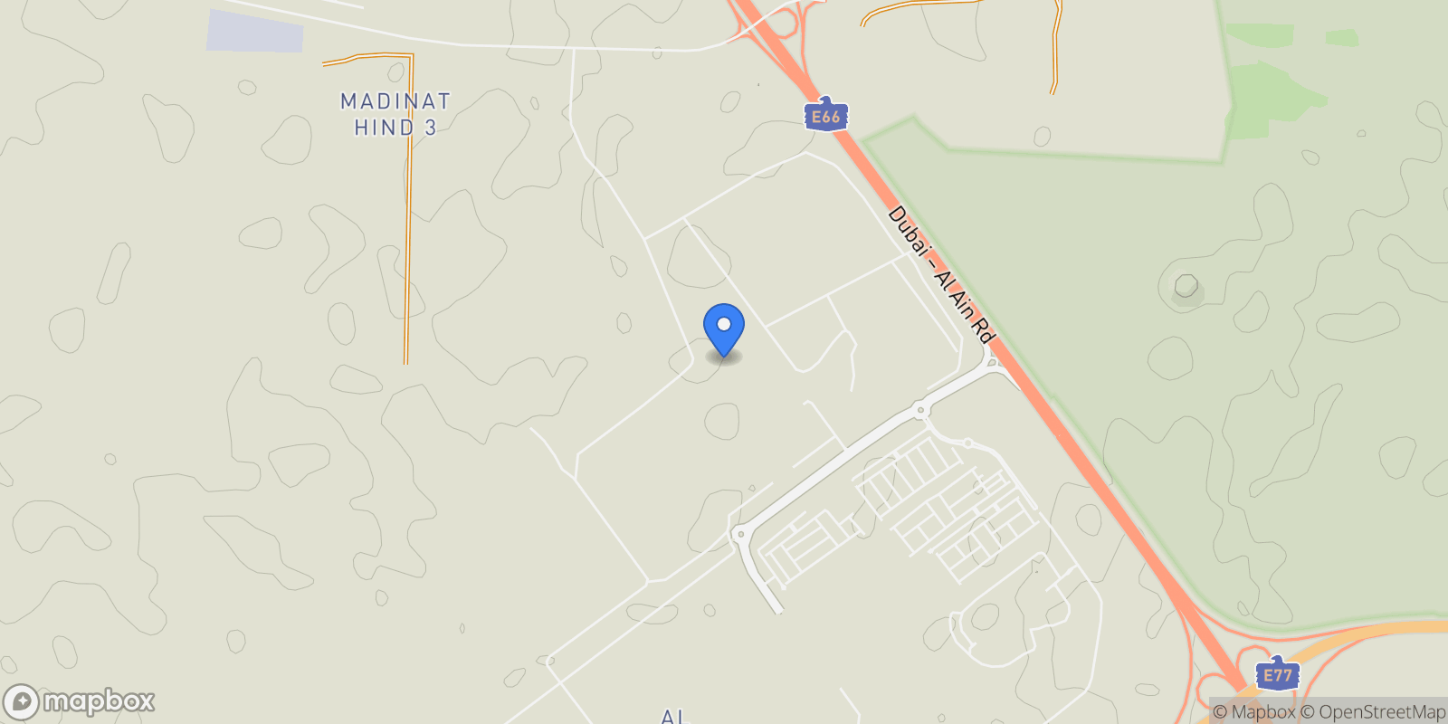 Map showing Farm Grove 2, The Valley, Dubai, Dubai, United Arab Emirates.