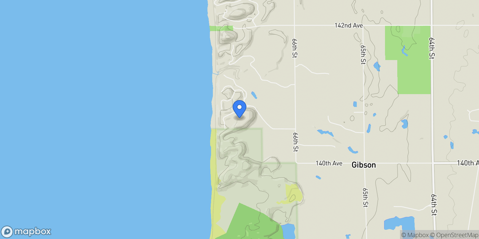 Map showing 4036 Hillside Trail, Holland, MI 49423, Holland, Michigan, United States.