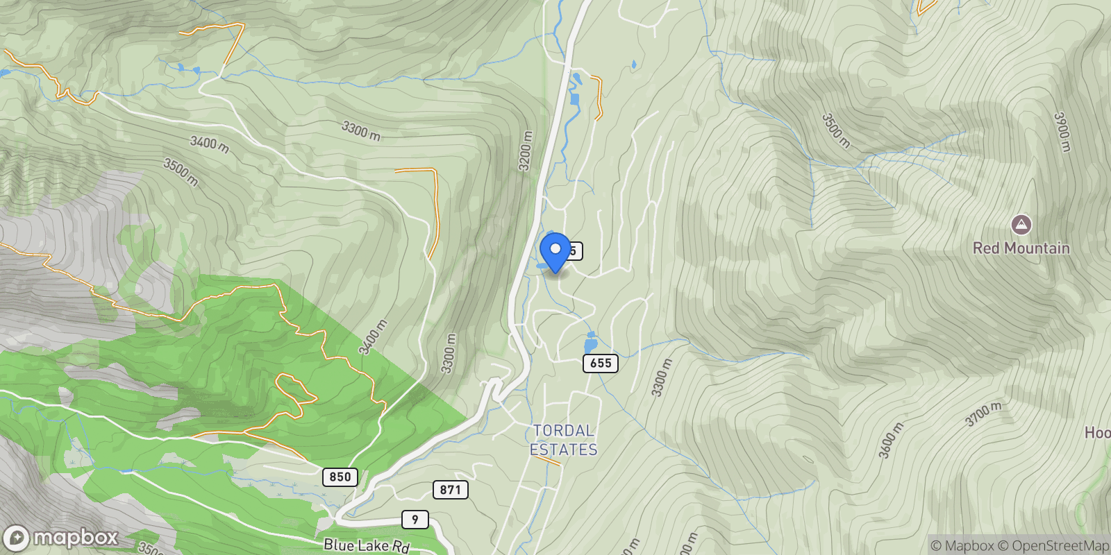 Map showing 513 Rena Road, Breckenridge, Colorado, United States.