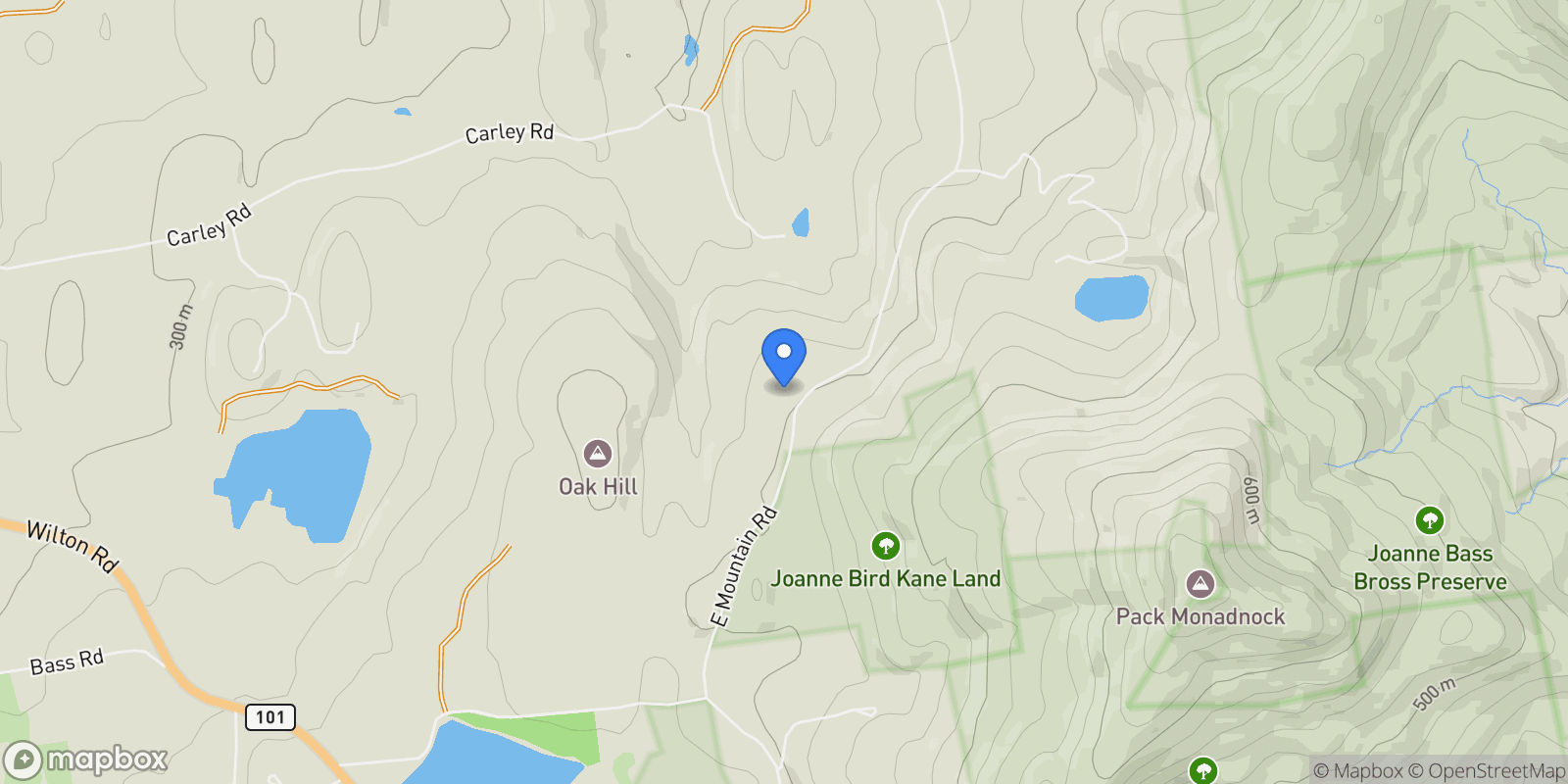 Map showing 477 E Mountain Road, Peterborough, NH 03458, Peterborough, New Hampshire, United States.