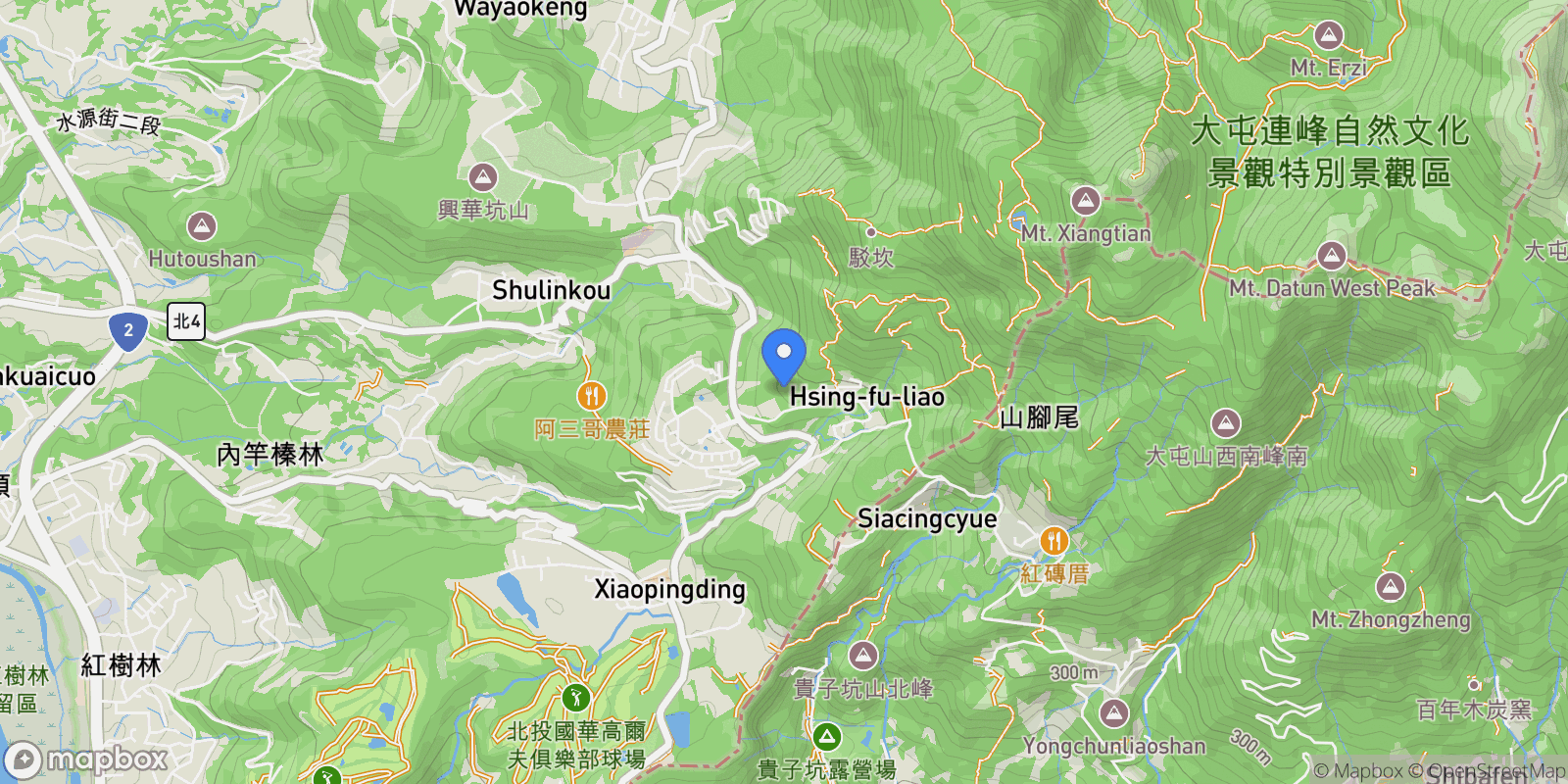 Map showing ELLIPSE 360 Xingfuliao, Tamsui Dist., New Taipei City, 251, Taipei, Taiwan.