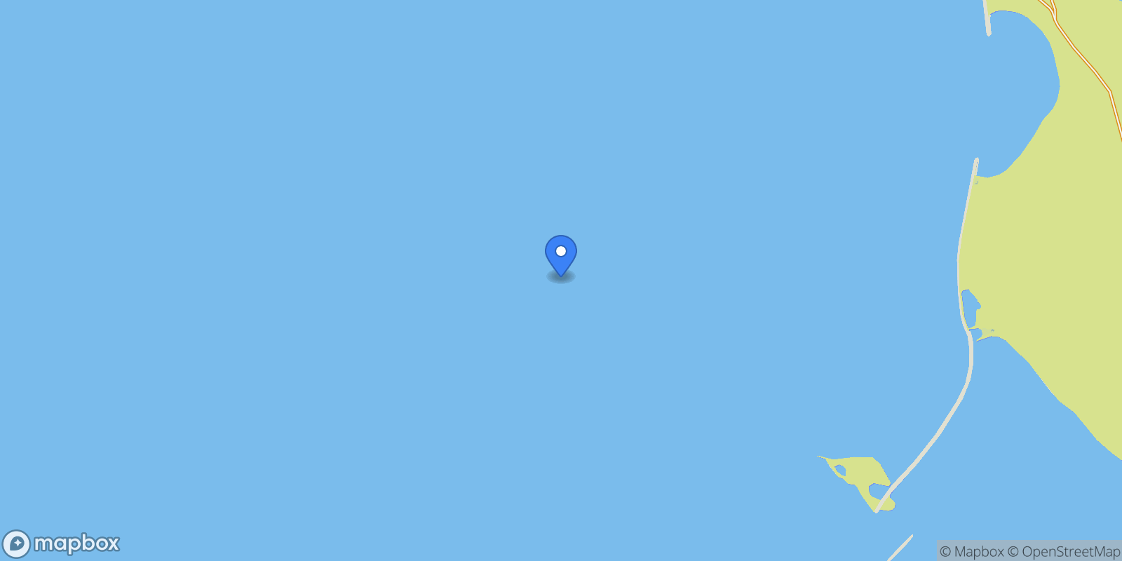 Map showing Dubai Islands - United Arab Emirates, Deira Island, United Arab Emirates.