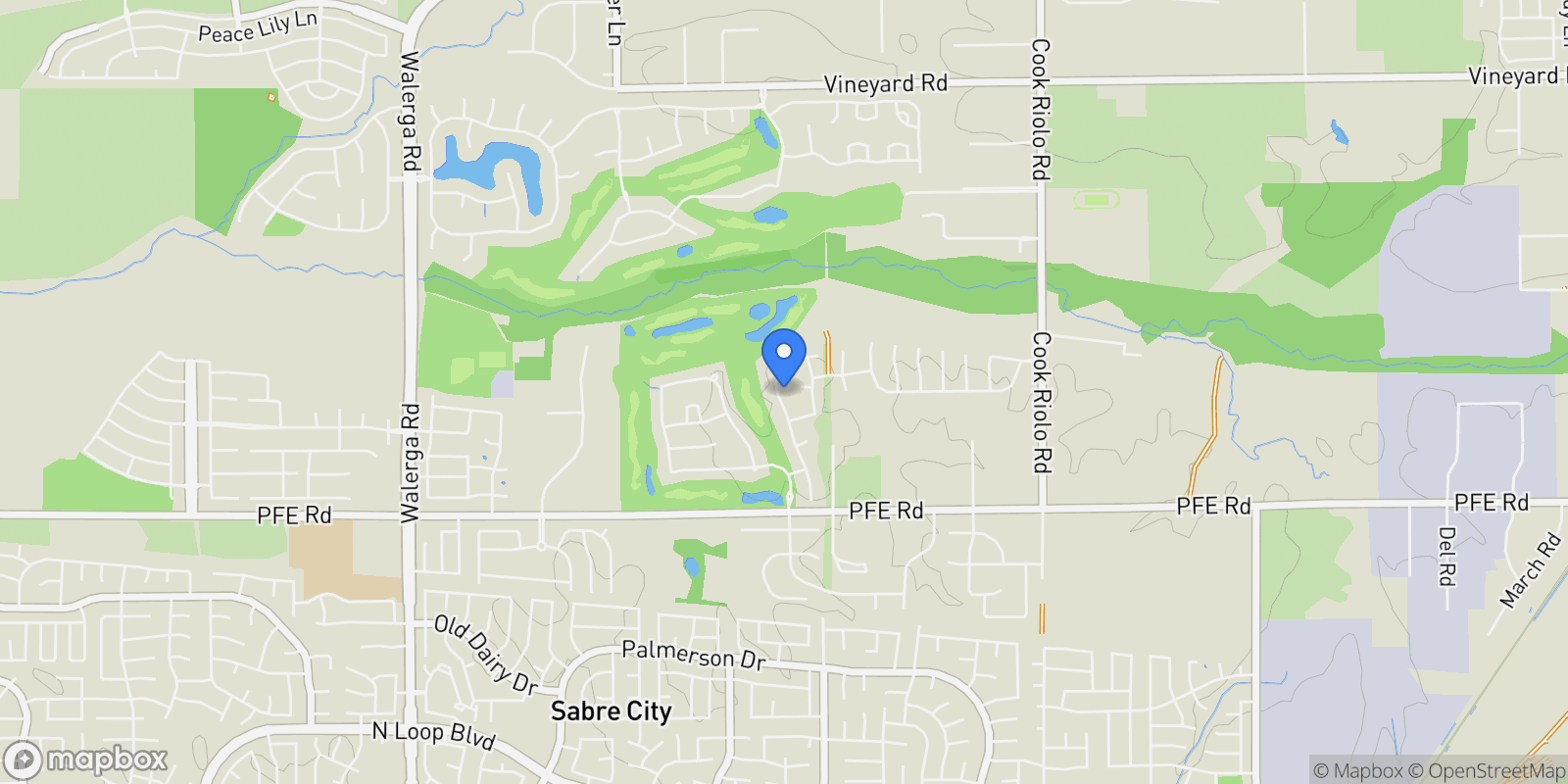 Map showing 9320 Eagle Springs Place, Roseville, California, United States.