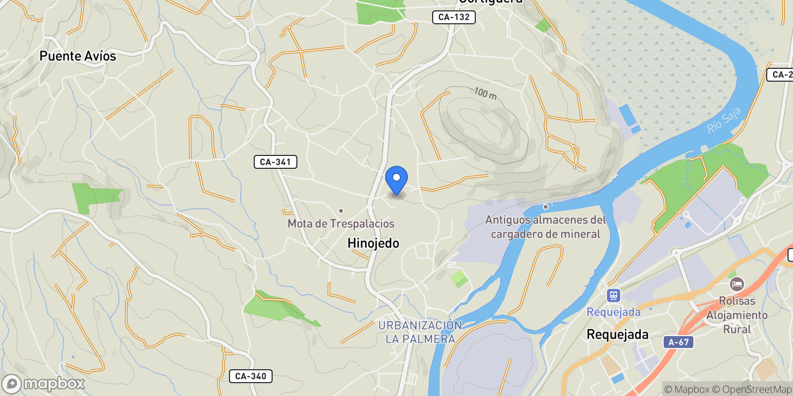 Map showing C/ La Concha, Suances, Cantabria, Spain.